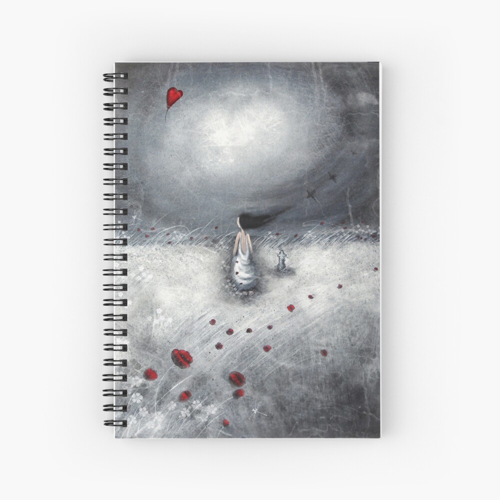 Item preview, Spiral Notebook designed and sold by theArtoflOve.