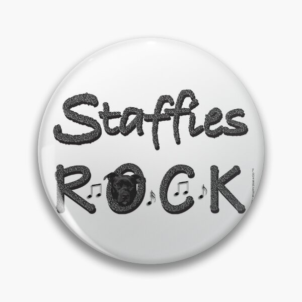 Item preview, Staffies Rock designed and sold by StaffyDognCo.