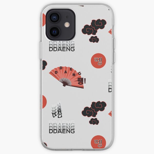 Juego de pegatinas DDAENG (땡) - BTS Funda blanda para iPhone