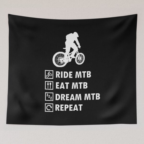 Artikelvorschau, Fahrt MTB Essen MTB Schlaf MTB Wiederholen entworfen und verkauft von aktiveaddict.
