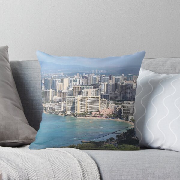 Item preview, View from the summit of Diamond Head Mountain designed and sold by lizdeloro.