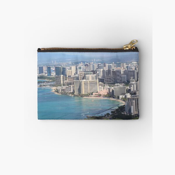 Item preview, View from the summit of Diamond Head Mountain designed and sold by lizdeloro.