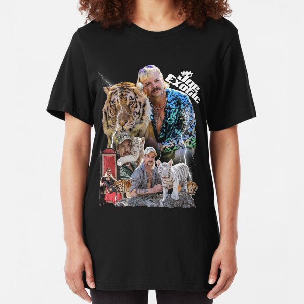 Joe Exotic, Tiger King, Tiger Shirt, Tiger King Tshirt, Tiger King Hoodie, Joe Exotic Shirt Slim Fit T-Shirt