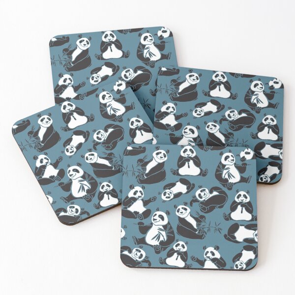 Item preview, Panda Playful  Bamboo Stick And Leaves Seamless Sublimation Pattern designed and sold by 108dragons.