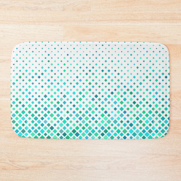 Item preview, Diagonal Cyan Squares designed and sold by hatimelhag.