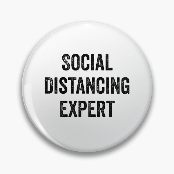 Item preview, SOCIAL DISTANCING  EXPERT-SAVE THE WORLD   designed and sold by Al Collections.