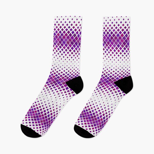 Item preview, Diagonal Purple Squares designed and sold by hatimelhag.
