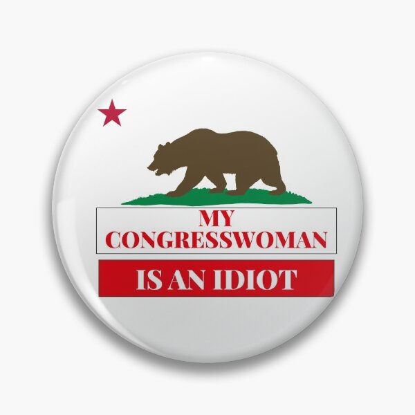 Item preview, Sarcástico mi congresista es un idiota regalo de política de California designed and sold by AZGuzmans.