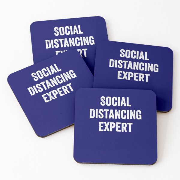 Item preview, SOCIAL DISTANCING  EXPERT-SAVE THE WORLD   designed and sold by Al Collections.