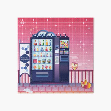 Potion Vending Machine Art Board Print