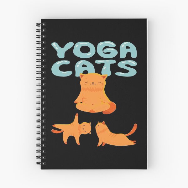 Item preview, Yoga Cat design for cat lovers who do yoga T- designed and sold by BRtisticDesigns.