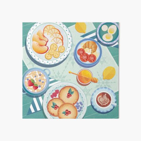 Breakfast Picnic Art Board Print