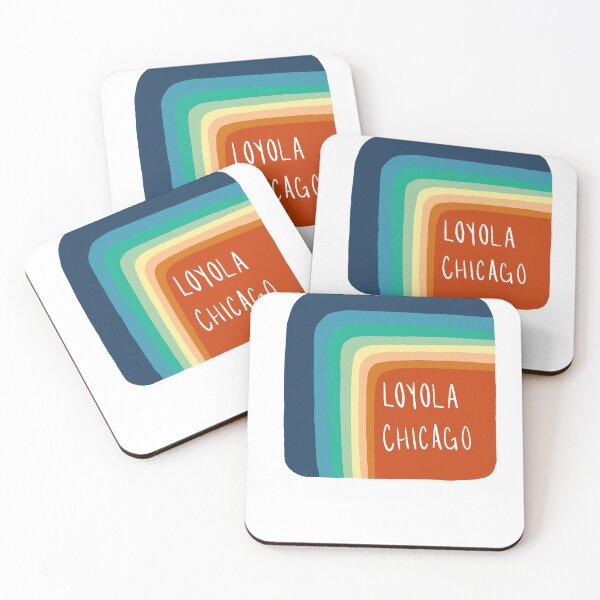 Item preview, Retro Rainbow, Loyola University Chicago designed and sold by roseliliana.