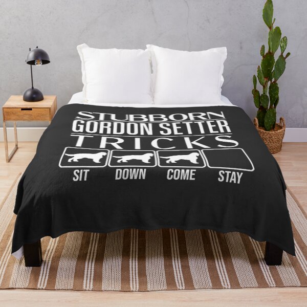 Item preview, Funny Gordon Setter Design: Stubborn Gordon Setter Tricks / Stubborn Dog Tricks, funny gift idea designed and sold by HEJAshirts.