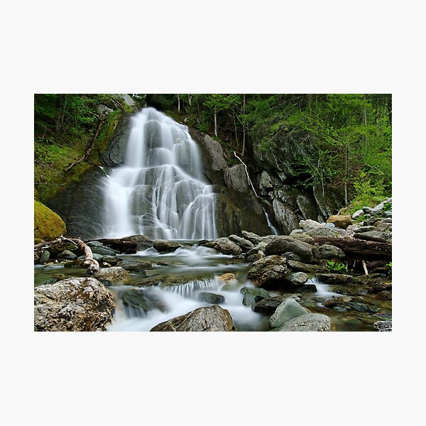 Moss Glen Falls - Midstream Photographic Print