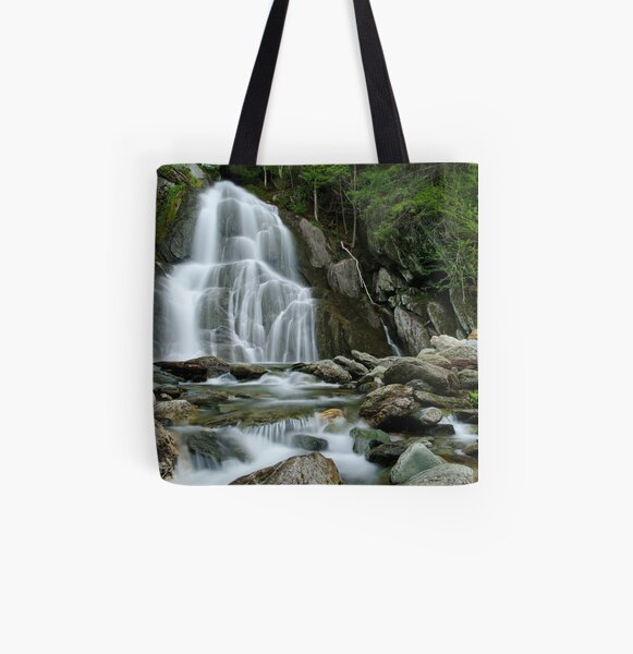 Moss Glen Falls - Midstream All Over Print Tote Bag