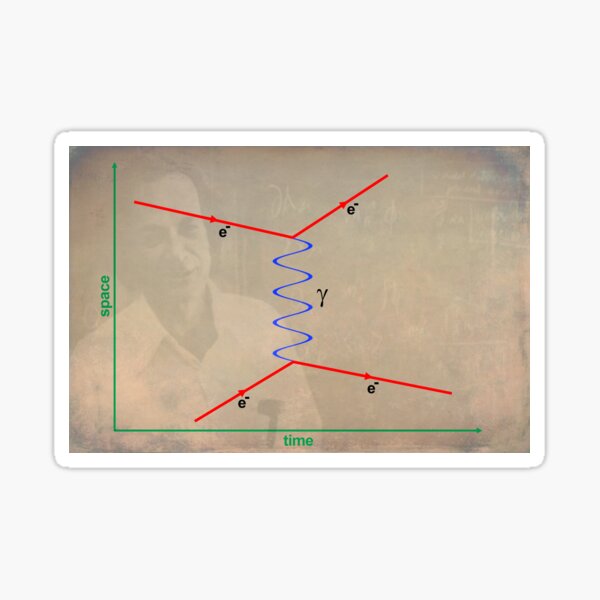 Feynman Diagram Sticker