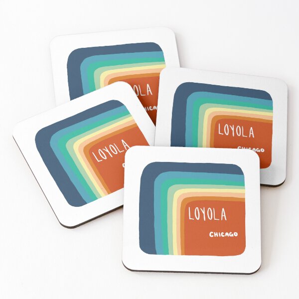 Item preview, Retro Rainbow, Loyola University Chicago 2  designed and sold by roseliliana.