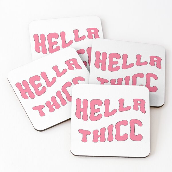 Item preview, Hella thicc - pink designed and sold by synthesizer.