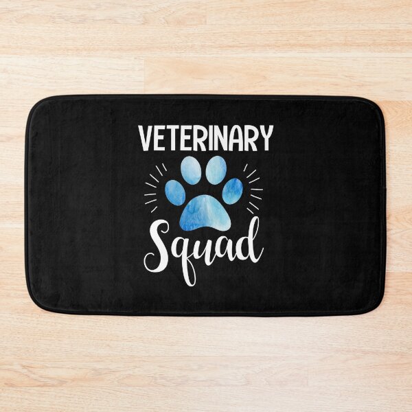 Item preview, Funny cute veterinary squad vet tech assistant receptionist student intern paw print veterinarian  designed and sold by tiffanator606.