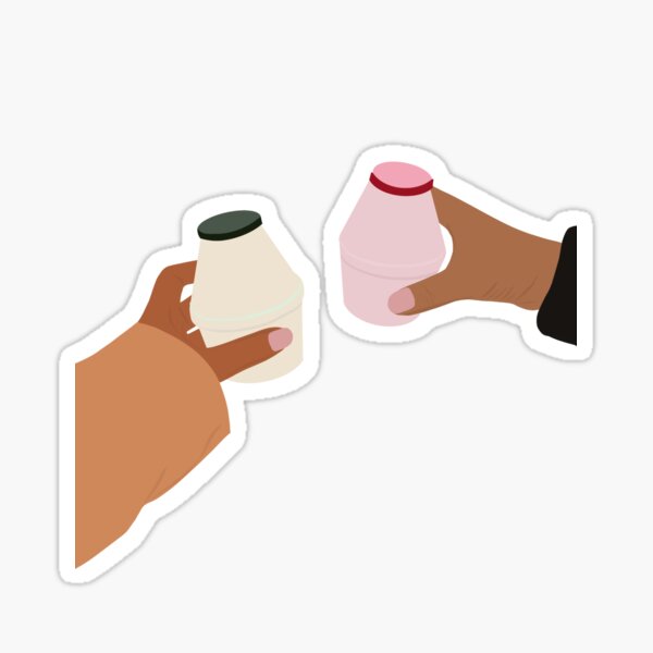 "Yakult Korean Yogurt Smoothie" Sticker for Sale by Bellajontia Redbubble