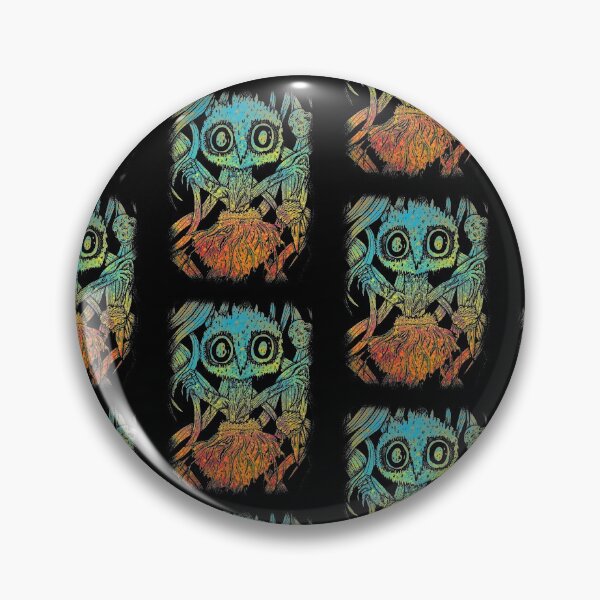 Item preview, Trippy Psychedelic Spider Aesthetic Artistic Tile Pattern designed and sold by perfectpresents.