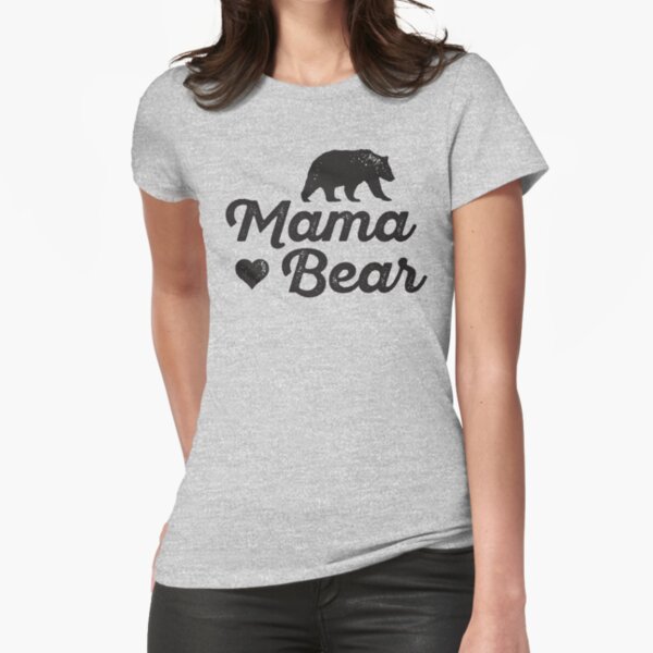 Mama Bear T-shirt moulant