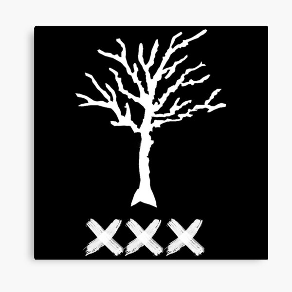 XXXTentacion Baum Leinwanddruck