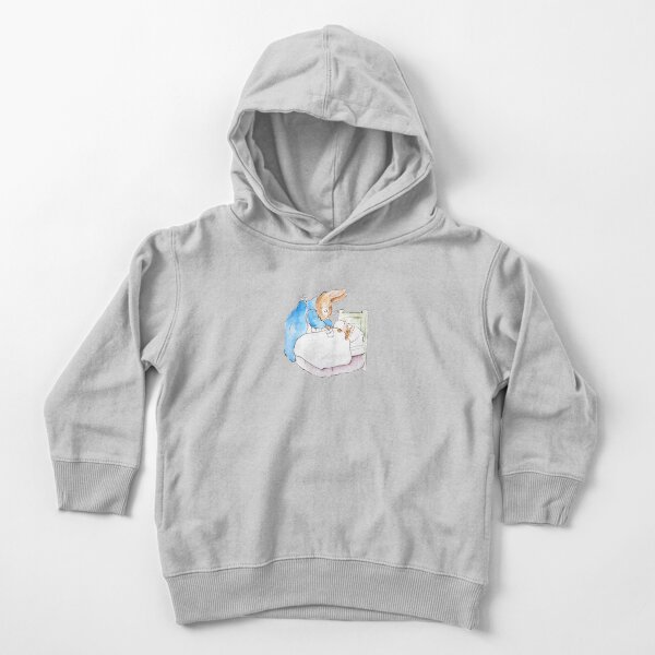 Cute Peter Rabbit Rabbit In Blue Jacket Beatrix Potter Toddler Pullover Hoodie By Colorandcolor Redbubble