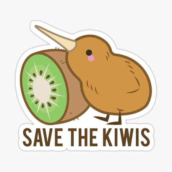Item preview, Save the Kiwis designed and sold by AllissaTinley.