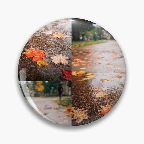 Item preview, Maple Leafs On Rainy Day designed and sold by wildlittlefan.