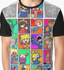 Warioware Mega Mix Graphic T-Shirt