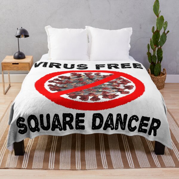 Item preview, SQD Virus Free designed and sold by Square Dancing Gifts & Merchandise.