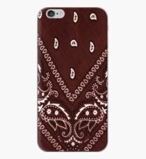 Brown Bandana 1 iPhone Case