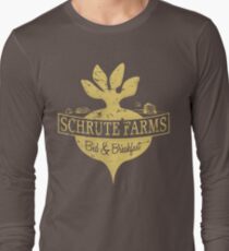 Schrute Farms B&B (no circles) Long Sleeve T-Shirt