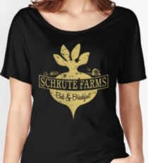 Schrute Farms B&B (no circles) Women's Relaxed Fit T-Shirt