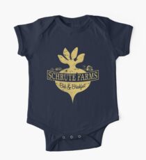 Schrute Farms B&B (no circles) One Piece - Short Sleeve