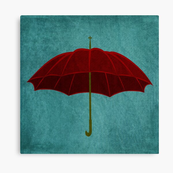 Red Umbrella Canvas Prints Redbubble