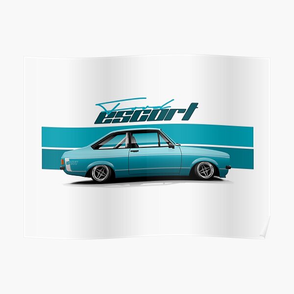 Mk2 FORD Escort RS2000 PVC Workshop // Garage Banner RS Escort Mk2 RS2000