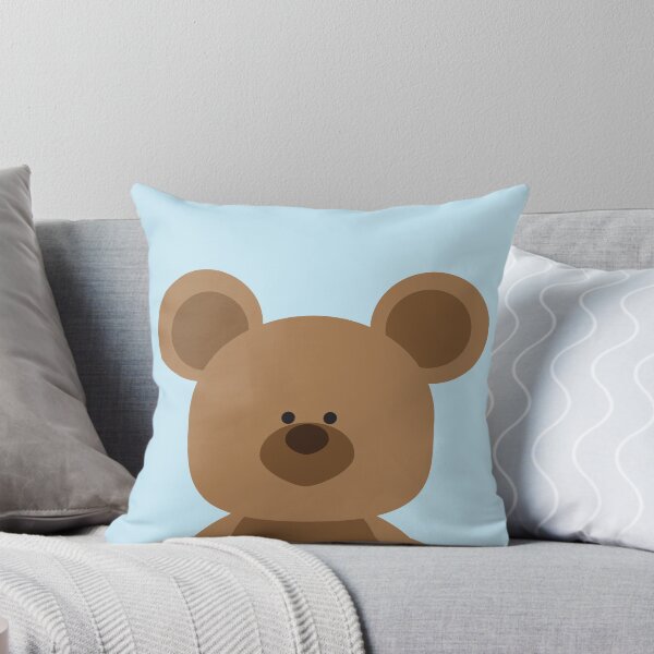 Item preview, Cute bear with sky blue background designed and sold by mcb-jp.