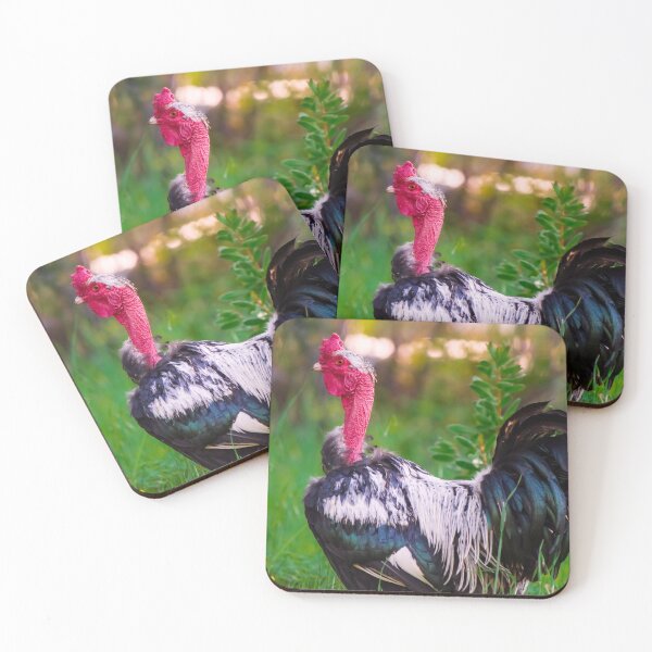 Item preview, Sleeves: The Proud Naked Neck Rooster designed and sold by FigTreeMagick.