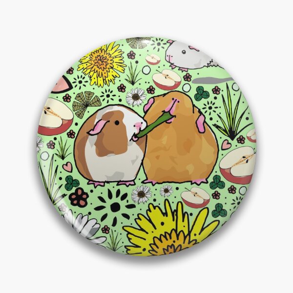 Item preview, Guinea Pigs in Green  designed and sold by Nemki.