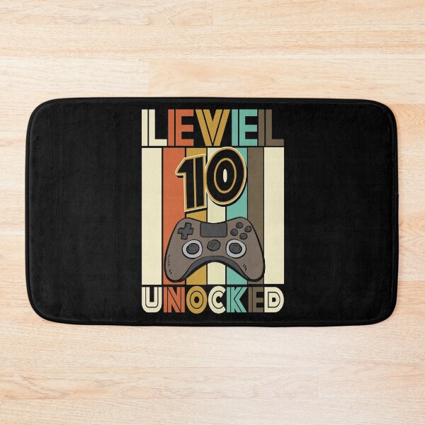 Item preview, 10th Birthday Gift Video Game unlocked Level 10 year old  designed and sold by 2blackcherries.