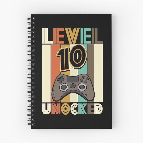 Item preview, 10th Birthday Gift Video Game unlocked Level 10 year old  designed and sold by 2blackcherries.