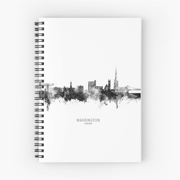 Item preview, Warrington England Skyline designed and sold by ArtPrints.