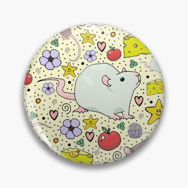 Item preview, Rats and Mice in Yellow designed and sold by Nemki.