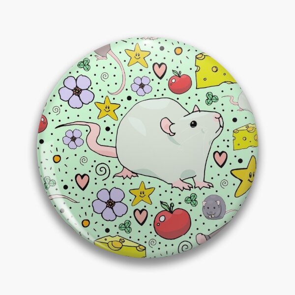 Item preview, Rats and Mice in Green designed and sold by Nemki.