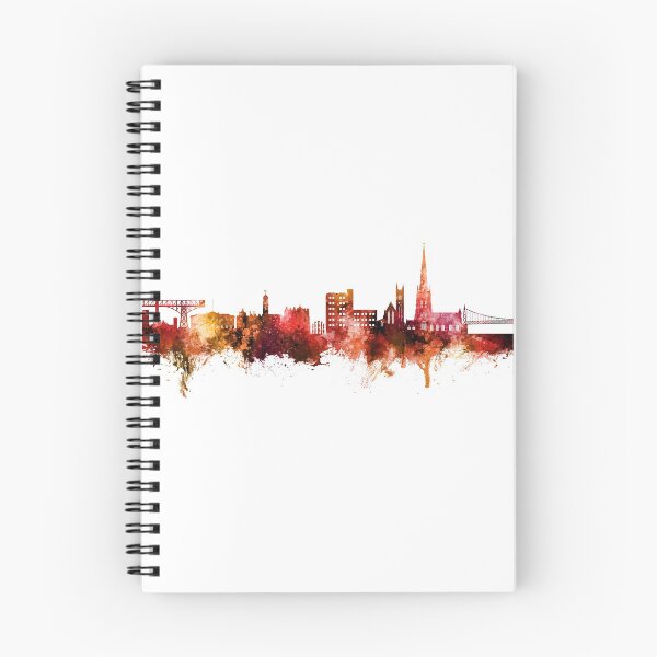 Item preview, Warrington England Skyline designed and sold by ArtPrints.
