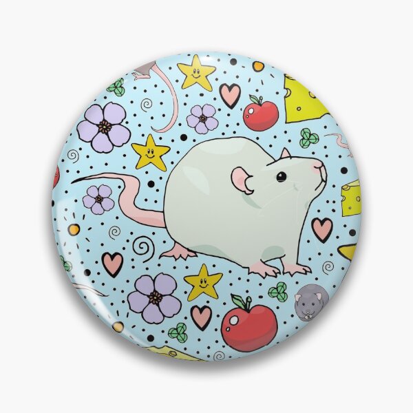 Item preview, Rats and Mice in Blue designed and sold by Nemki.