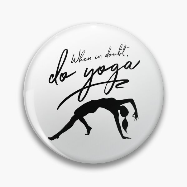 Item preview, When In Doubt, Do Yoga  designed and sold by ZoollGraphics.